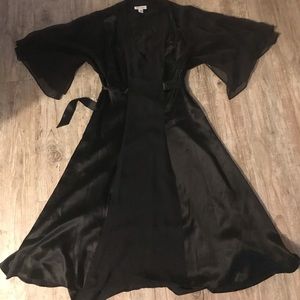 Calvin Klein 100% silk black dress ( LBD )
